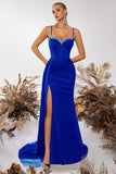 Mermaid Corset Sequin Black Formal Dress