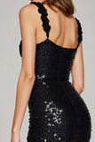 Sparkly Bodycon Little Black Dress