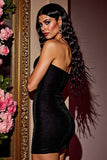 Bodycon Strapless Little Black Dress