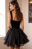 A Line Sleeveless Little Black Dress