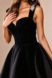 A Line Sleeveless Little Black Dress