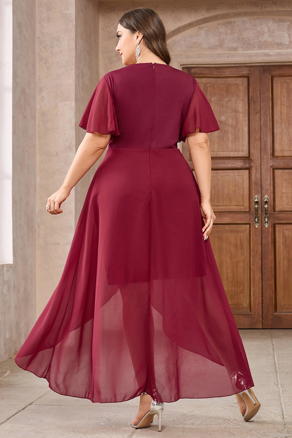 burgundy dress for wedding guest uk Burgundy Wedding Guest Dresses
