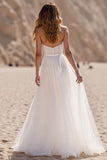 Strapless Ivory A Line Long Wedding Dress