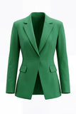 2-Piece Red Notched Lapel Women Suits