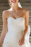Strapless Bodycon White Short Engagement Dress