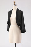 Elegant Black Long Sleeve Women Blazer