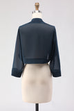 Elegant Black Long Sleeve Women Blazer