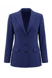 Kahki Peaked Lapel 2 Piece Single Breasted Women Suits