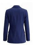 Kahki Peaked Lapel 2 Piece Single Breasted Women Suits