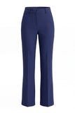 Kahki Peaked Lapel 2 Piece Single Breasted Women Suits