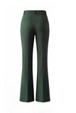 Dark Green Peaked Lapel 2 Piece Classic Women Suits