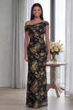 Dark Green Mermaid Asymmetrical Neck Ruched Evening Dress