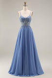Burgundy Appliqued Beaded A Line Prom Dress with Cape