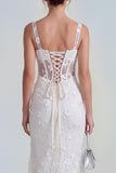 Floral Pink Corset Square Neck Sheath Midi Wedding Guest Dress