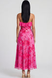 Sweetheart A Line Light Blue Wedding Guest Dress with Appliques