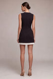 Black Sleeveless Bodycon Mini Dress