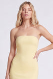 Mermaid Strapless Daffodil Maxi Dress