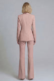 Shawl Lapel Green 2 Piece Classic Women Suits
