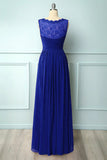 Burgundy V Neck Lace A Line Long Formal Dress