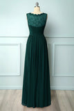 Burgundy V Neck Lace A Line Long Formal Dress