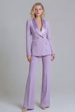 Shawl Lapel Green 2 Piece Classic Women Suits
