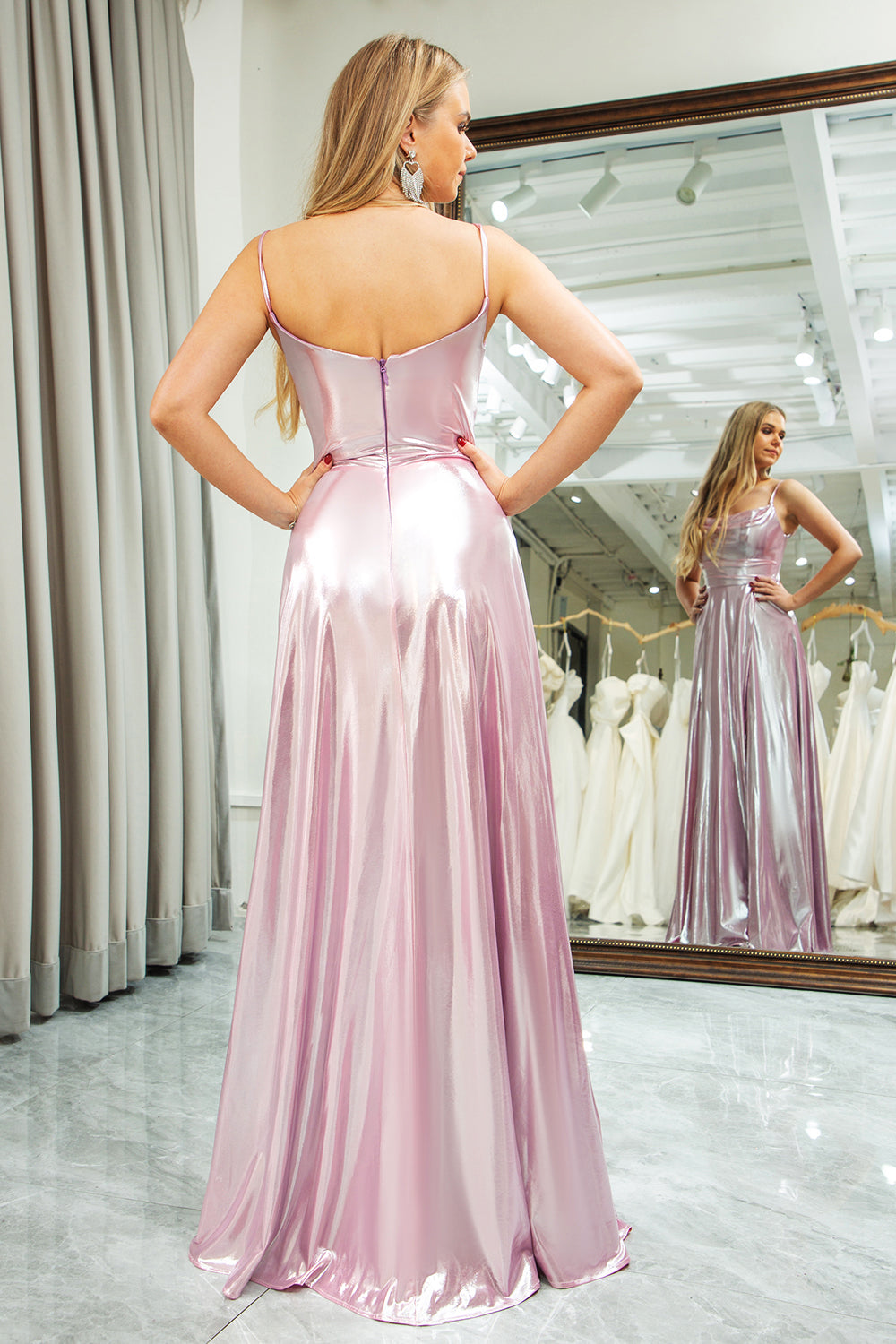 pink satin prom dress uk Www.stacees.co.uk Blushing Pink 2026 Prom Dresses New Collection Online