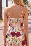Bodycon Little Black Dress with 3D Flowers