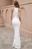 Black Sequin Mermaid Formal Dress
