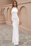 Black Sequin Mermaid Formal Dress