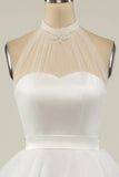 Halter Black Tulle Little Black Dress