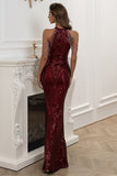 Black Sequin Mermaid Formal Dress