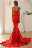 Black Mermaid Sweetheart Long Formal Dress